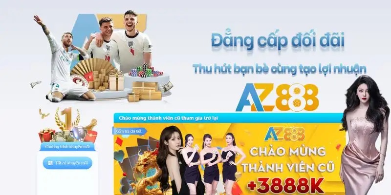 Giới thiệu AZ888, nhận thưởng không giới hạn